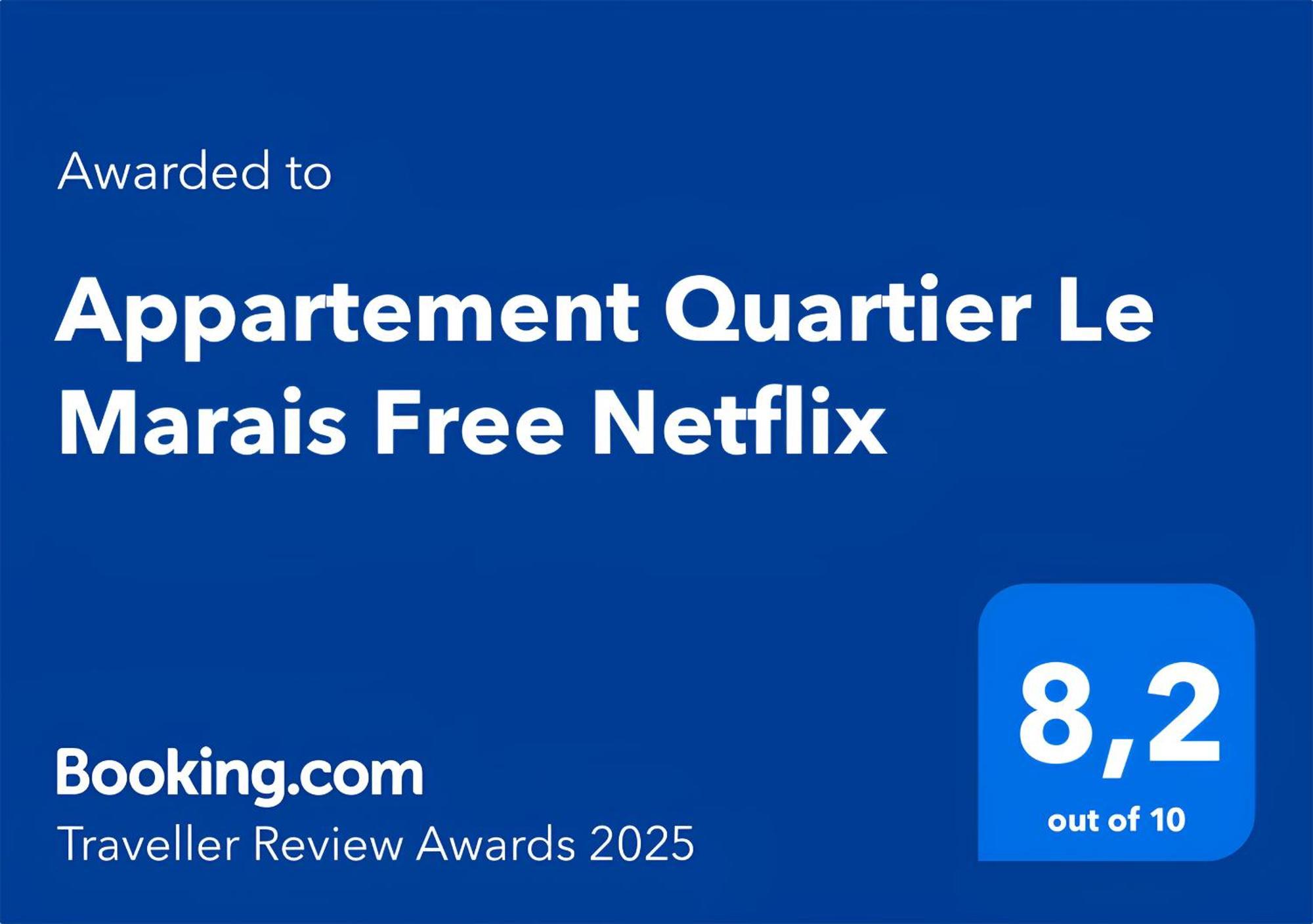 Appartement Quartier Le Marais Free Netflix Paris Extérieur photo